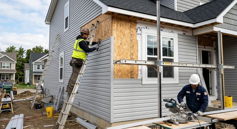 House Siding Installation in Italy, TX