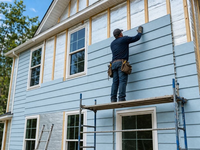 Insulated Siding Installation in Alvarado, TX