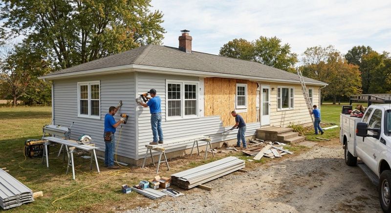 Siding Replacement in Midlothian, TX