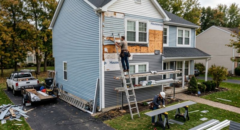 Siding Replacement in Palmer, TX