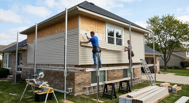 Vinyl Siding Installation in Italy, TX