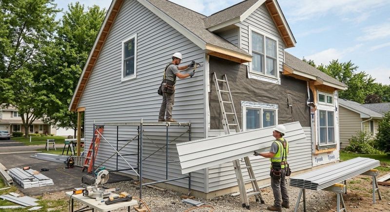 Vinyl Siding Installation in Red Oak, TX